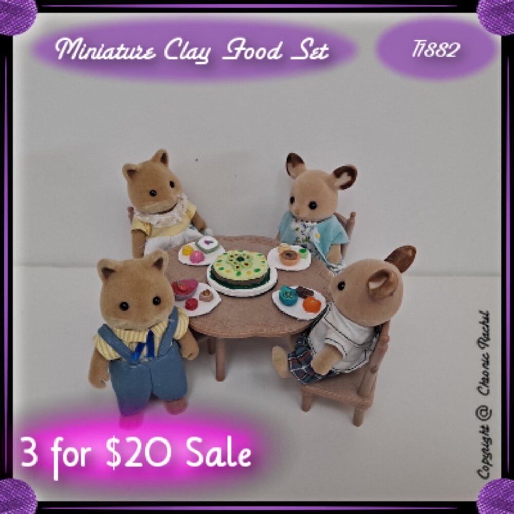 5-Piece Summer Party Glued Together Meals